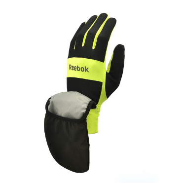 Всепогодные перчатки для бега Reebok размер M RRGL-10133YL